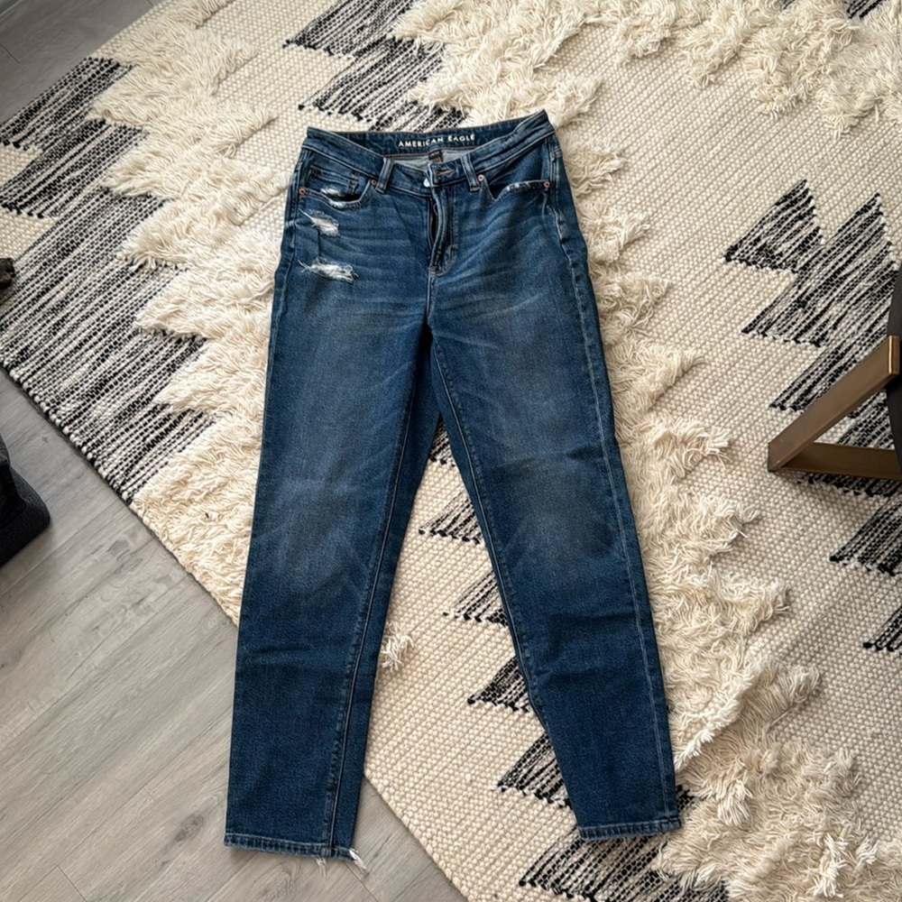 American Eagle V-Rise Mom Jean